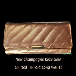 🆕️Quilted Tri-Fold Wallet